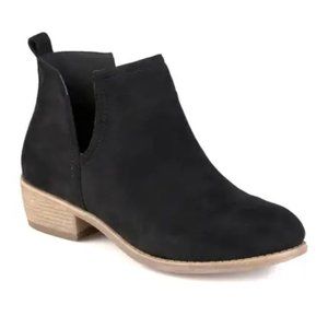 JOURNEE Rimi Split Side Bootie (Women) BLACK Size 7M